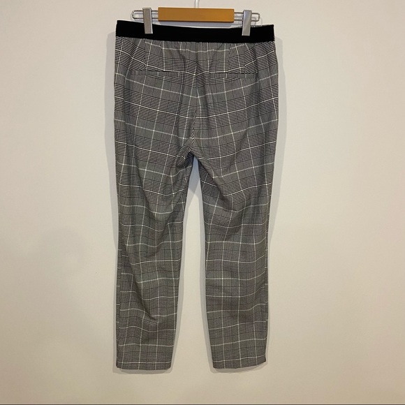 ZARA Plaid Cropped Trouser Pant - Picture 3 of 13